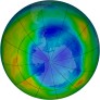 Antarctic Ozone 1993-08-25